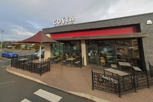 Costa Coffee in Carina Way, Kettering/Google