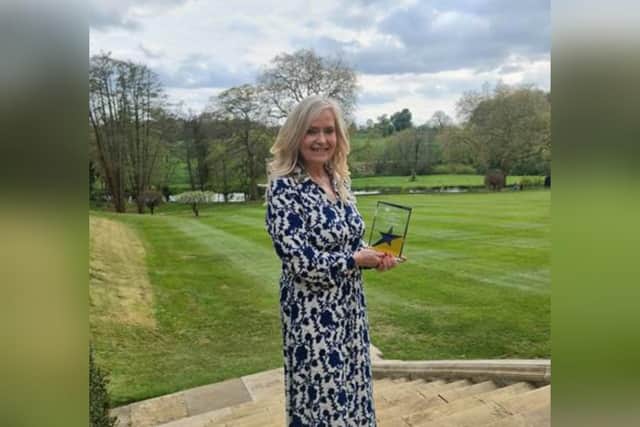 Nicki Richardson has won a top business award.