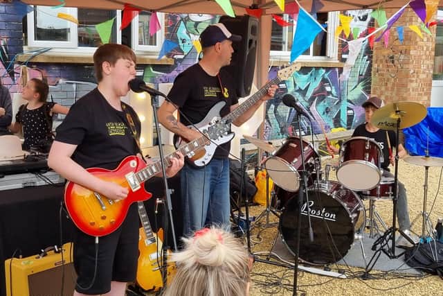 Entertainment at last year's fete