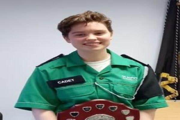 Saoirse O'Reilly - Northamptonshire District Cadet of the year 2023