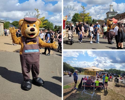 The Love Food event was held at Wicksteed Park in Kettering on Sunday (August 30)