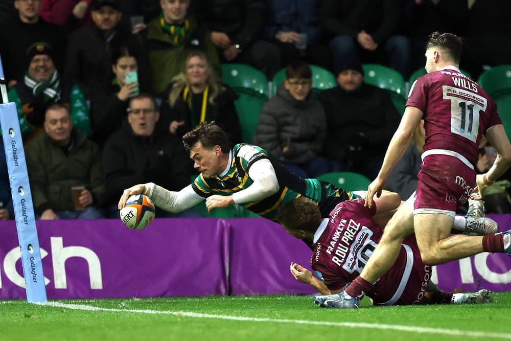 George Furbank scored against Sale Sharks on December 20 (photo by David Rogers/Getty Images)