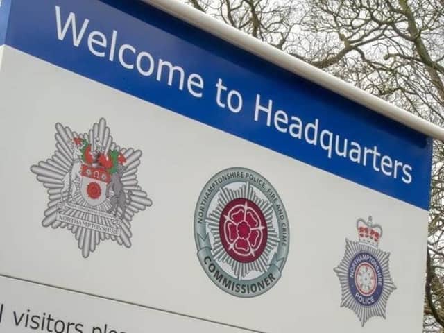 The gross misconduct hearing was hosted by Northamptonshire Police, virutally.