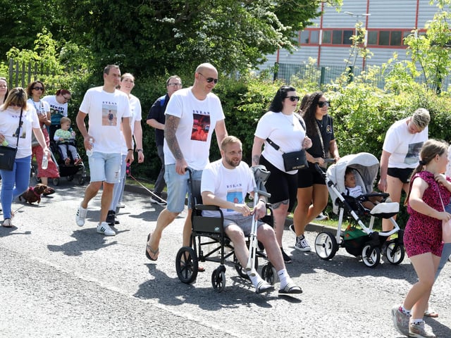 The march was a show of unity by the community