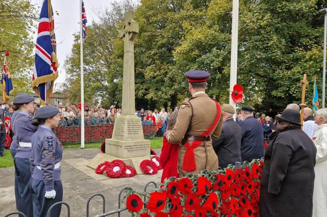 Corby Remembrance Sunday service