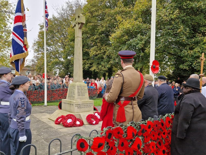 Corby Remembrance Sunday service