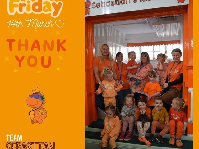 Fundraising month for Youth Works kicked off by Orange Day in memory of Sebastian Nunney