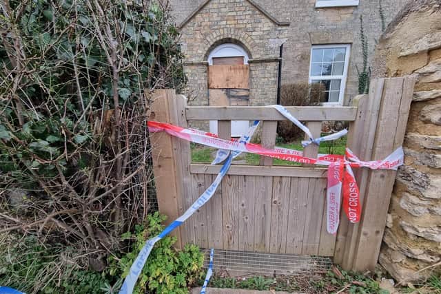 The scene in Ringstead