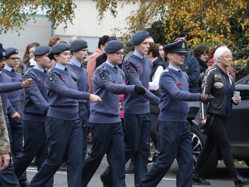 Corby Remembrance Sunday service :