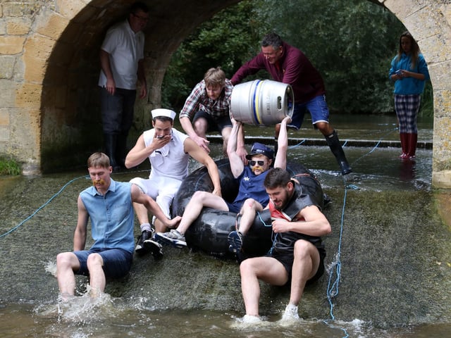 Geddington Trundle: Yorks Young 'Uns team 2014