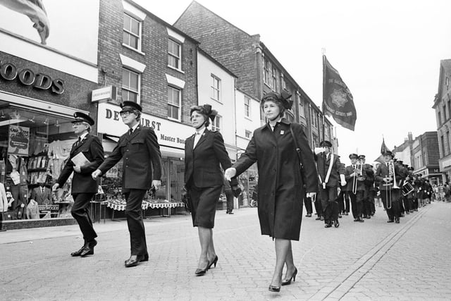 Salvation Army parade 1988 Kettering