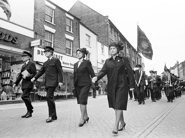 Salvation Army parade 1988 Kettering