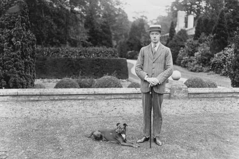 23rd May 1913:  Albert Edward John Spencer, (1892 - 1975), 7th Earl Spencer, on his 21st birthday at Althorp Park, Northamptonshire, as Lord Althorp.  (Photo by Topical Press Agency/Getty Images):e