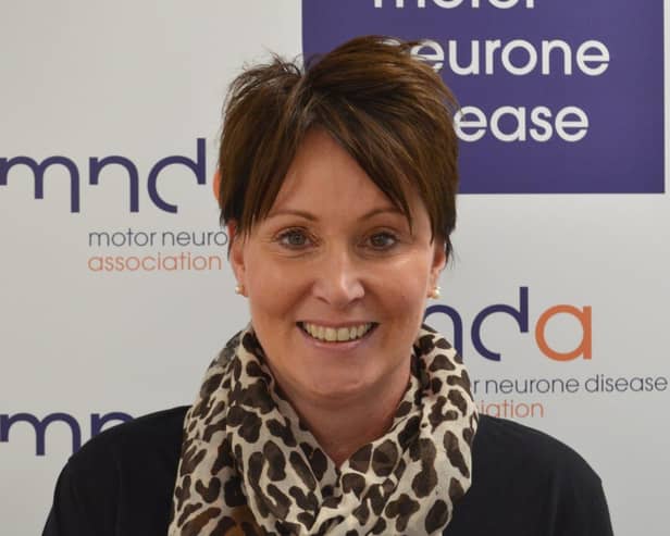 The MND association's new CEO - Tanya Curry