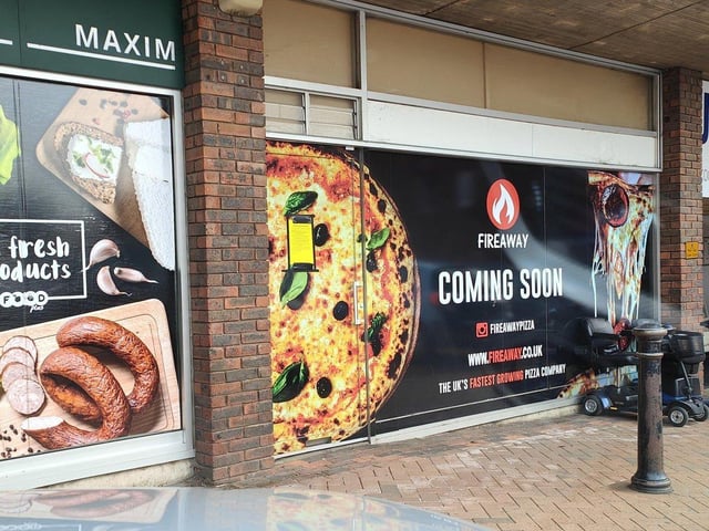 Fireaway will take up a unit previously used by Age UK in Pebble Lane, the shop front is yet to be renovated