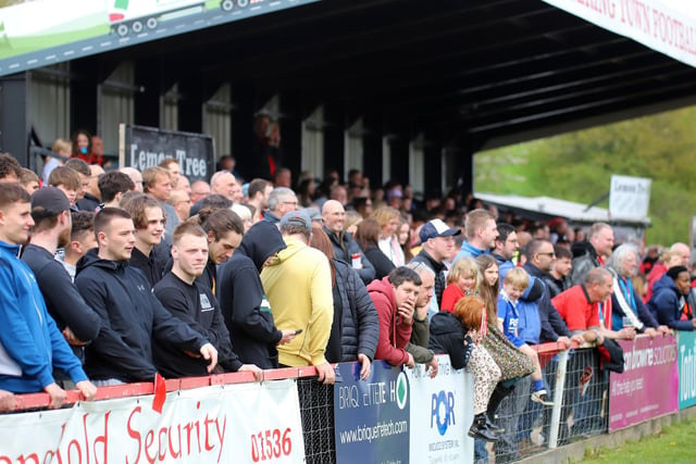 A big crowd packed into Latimer Park to see their heroes from the past return