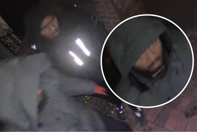 Police officers have released CCTV images of two men they wish to speak to following an attempted burglary in Winstanley Road, Wellingborough /Northants Police