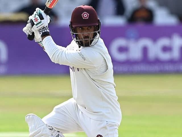 Saif Zaib top-scored for Northants