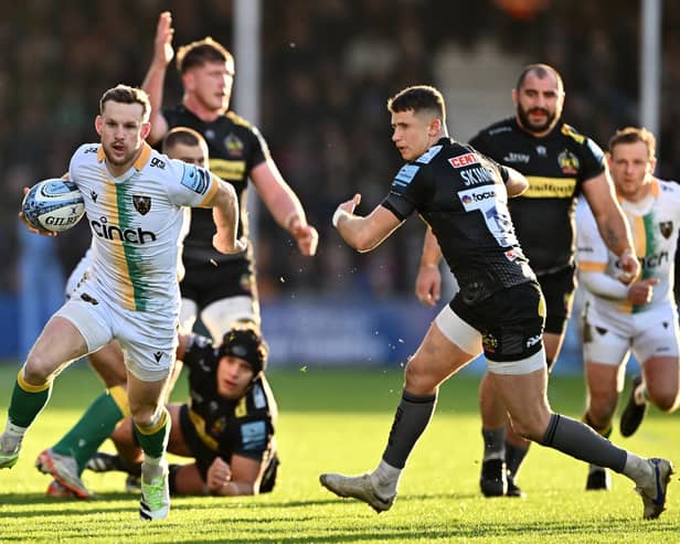 Saints have not won a regular-season away game in the Gallagher Premiership since beating Exeter Chiefs back in January 2024 (photo by Dan Mullan/Getty Images)