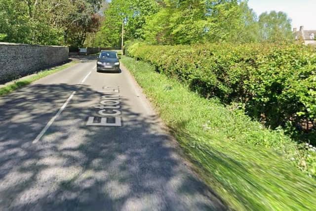 Police officers were called to the caravan park in Ecton Lane, Sywell