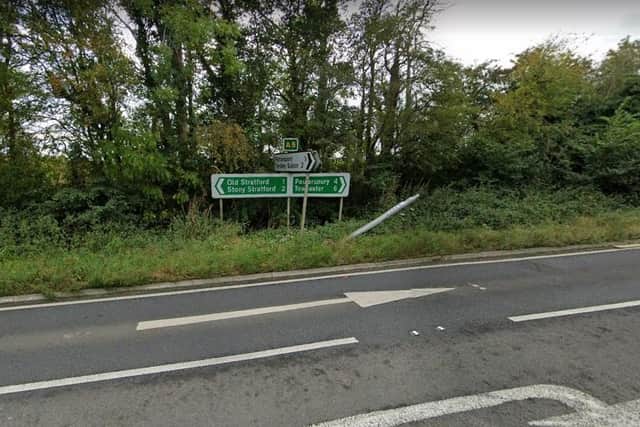 Police have confirmed the collision on the A5 in Northamptonshire was fatal.