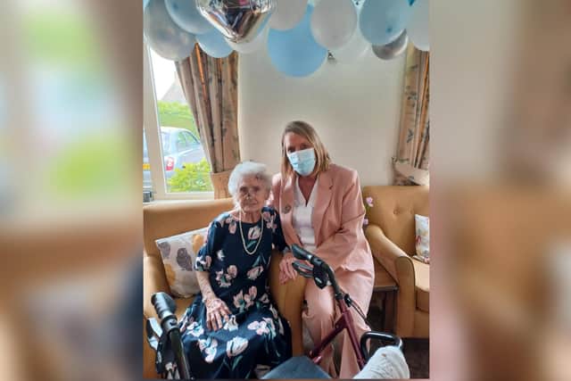 Glenmoor House Care Home residents and staff joined in with the celebrations