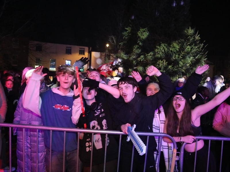 PICTURE SPECIAL: Kettering Christmas lights switch on event 2024
