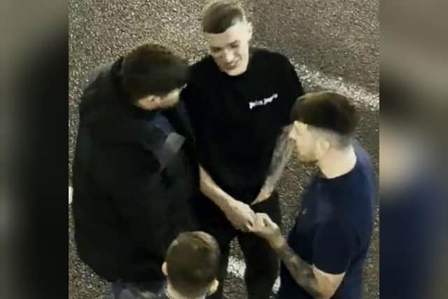 Police want to speak to these men.