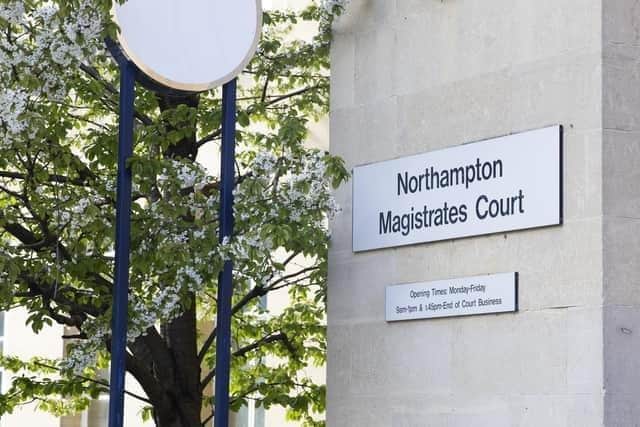 He appeared at Northampton Magistrates Court this week