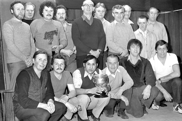 Kettering darts finals 1982