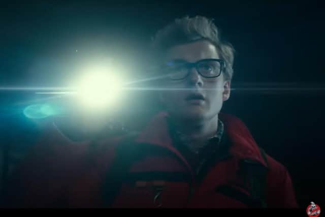 James Acaster in the new Ghostbusters film