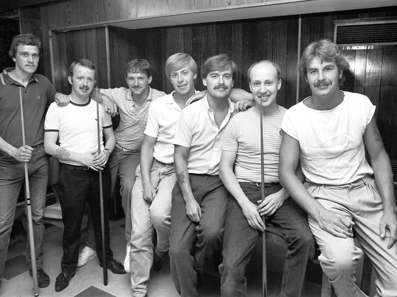 1983 POOL TEAM NORTH PARK WMC KETTERING