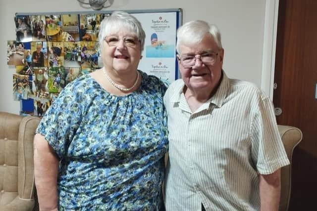 Ron and Jayne Knight in Brixworth celebrated their golden wedding anniversary last year