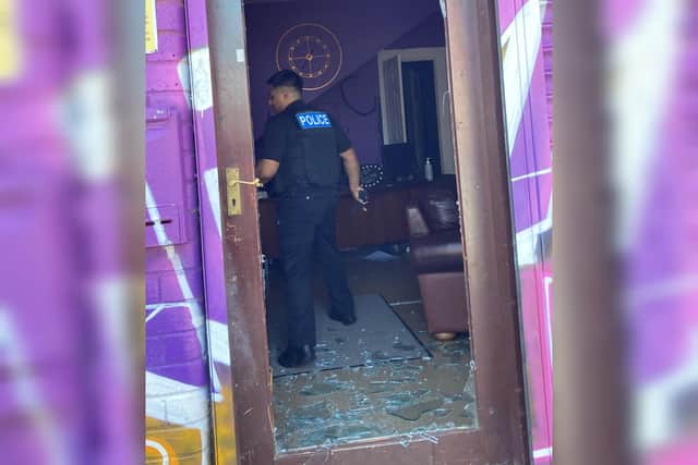 Police gained access to the property in June