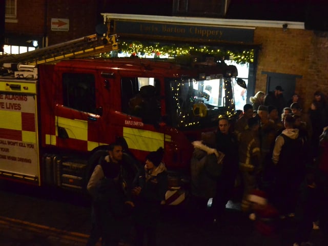 Thousands gather in Earls Barton Square for annual carol service