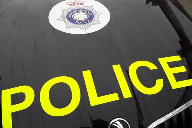 Police uncovered a cannabis factory during a raid on Corby's Danesholme estate on Saturday morning