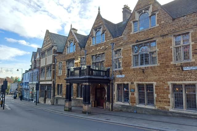 The Hind Hotel in Sheep Street, Wellingborough