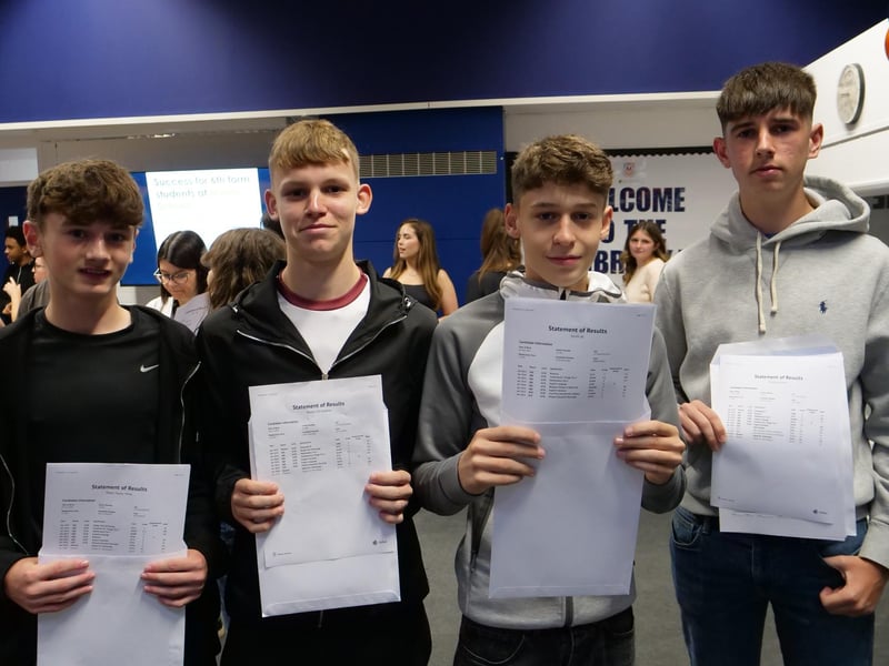 Manor School students Miles, Chris, AJ and Lennon