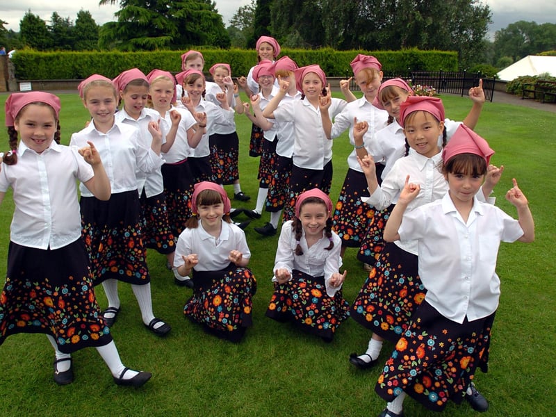 Barton Seagrave Primary School dancers
