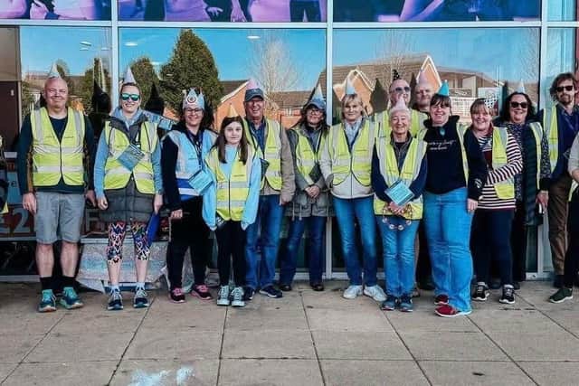 Desborough Green Space Junior parkrun volunteers