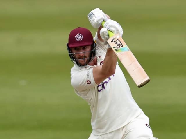Rob Keogh scored 42 to pass 10,000 runs for Northants in all formats