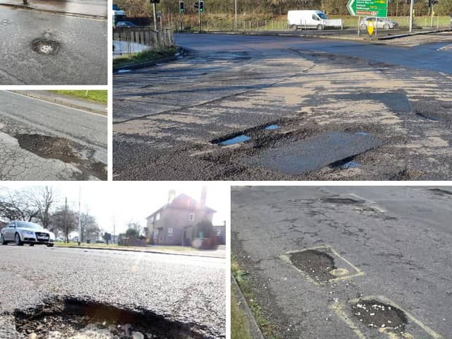 While 17,000 potholes have been repaired, 10 per cent of roads in North Northants fall into the red category which means they are showing poor condition and should be considered for maintenance