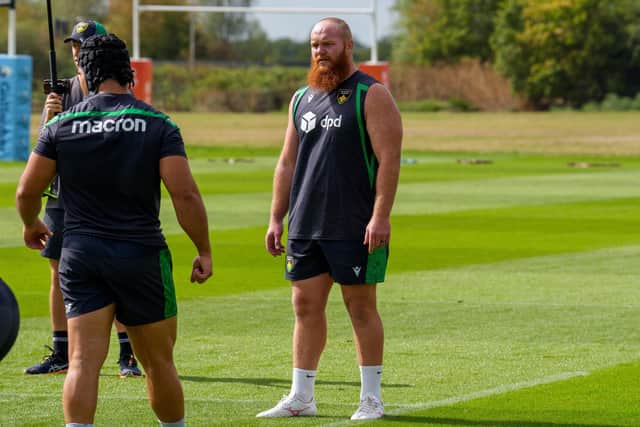 Jordan Els will make his Saints debut this weekend (picture: Claire Jones/redhatphoto.co.uk)