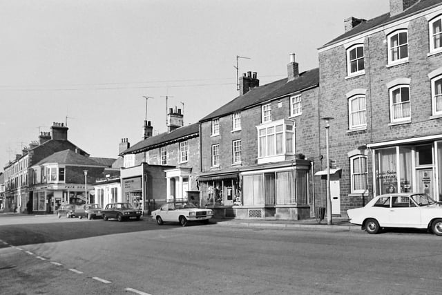 Rothwell High Street in the 1980s
