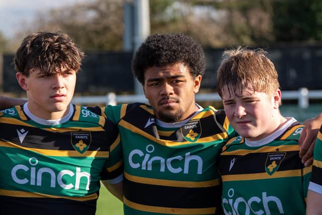 Saints Under-18s were beaten by Bristol Bears Under-18s last weekend (picture: Will Gupwell)