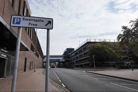 The car park connected to Swansgate shopping centre is owned and operated by North Northants Council