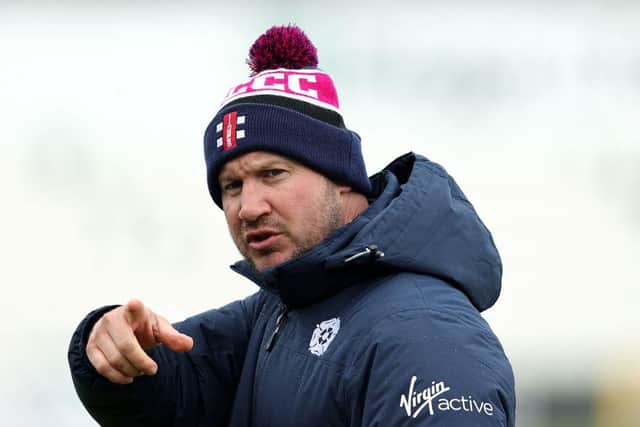 Northamptonshire head coach John Sadler