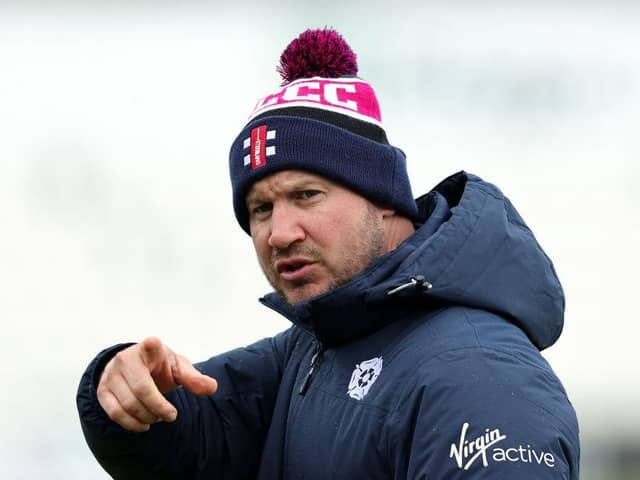 Northamptonshire head coach John Sadler