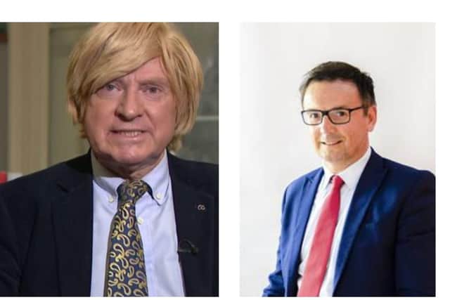 Michael Fabricant (left) and Cllr Simon Rielly (right)