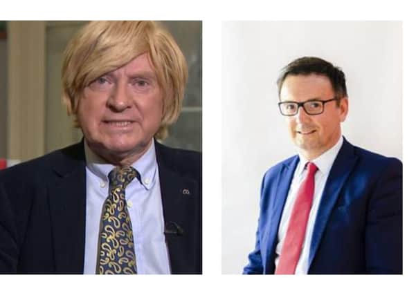 Michael Fabricant (left) and Cllr Simon Rielly (right)